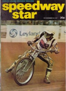 Dave Gifford Cover of Speedway Star